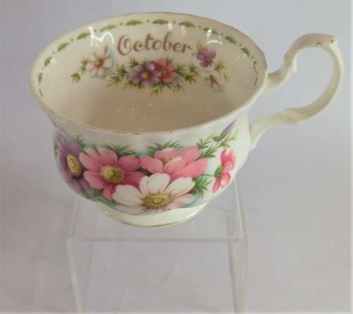 English Porcelain Royal Albert Flower Of The Month October